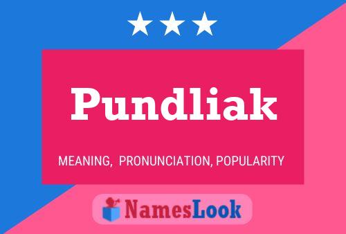 ملصق اسم Pundliak