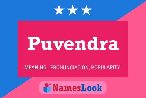 ملصق اسم Puvendra