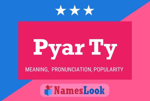 ملصق اسم Pyar Ty