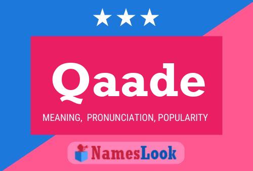 ملصق اسم Qaade