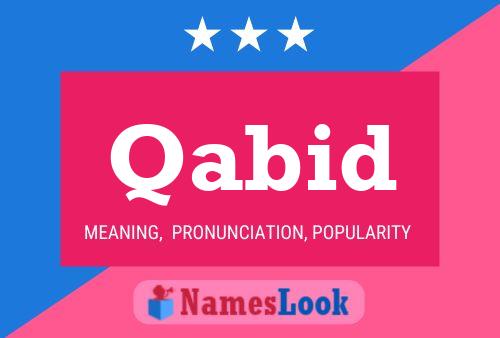 ملصق اسم Qabid