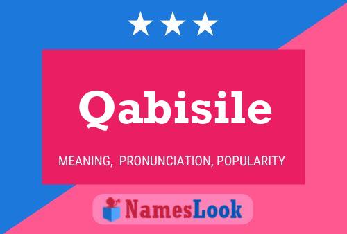 ملصق اسم Qabisile