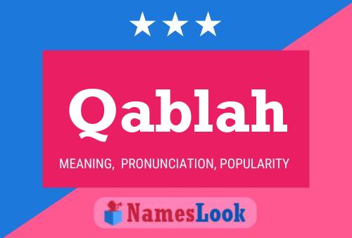 ملصق اسم Qablah