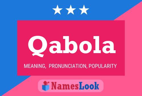 ملصق اسم Qabola