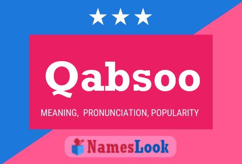 ملصق اسم Qabsoo