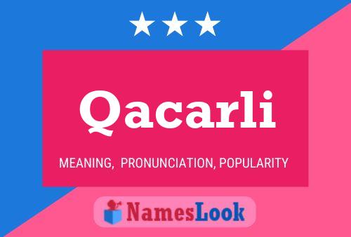 ملصق اسم Qacarli