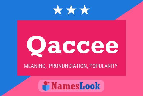 ملصق اسم Qaccee