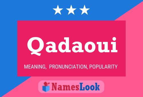 ملصق اسم Qadaoui