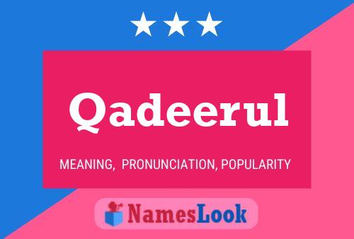 ملصق اسم Qadeerul