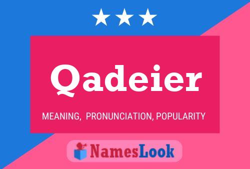 ملصق اسم Qadeier