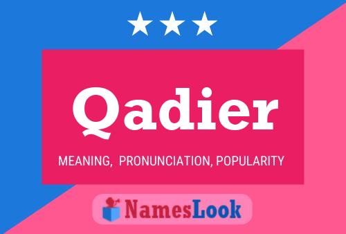 ملصق اسم Qadier