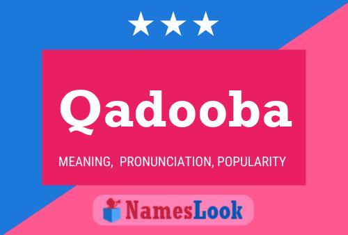 ملصق اسم Qadooba