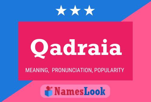 ملصق اسم Qadraia