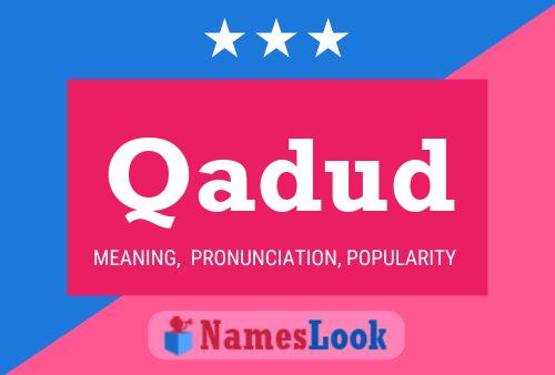 ملصق اسم Qadud