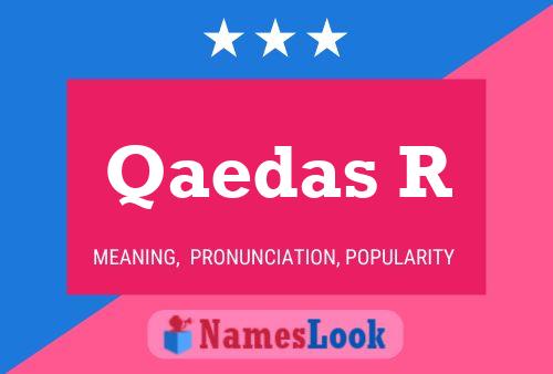 ملصق اسم Qaedas R