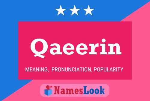 ملصق اسم Qaeerin