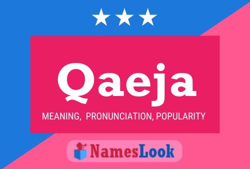 ملصق اسم Qaeja