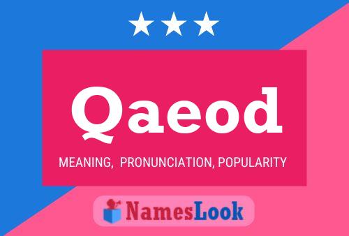 ملصق اسم Qaeod