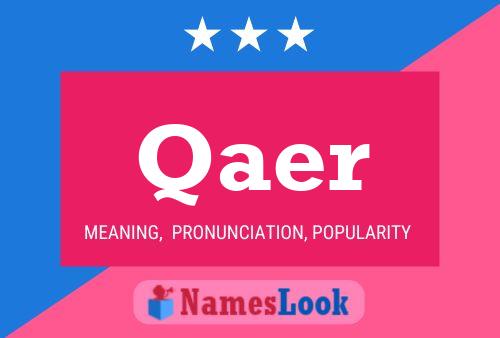 ملصق اسم Qaer