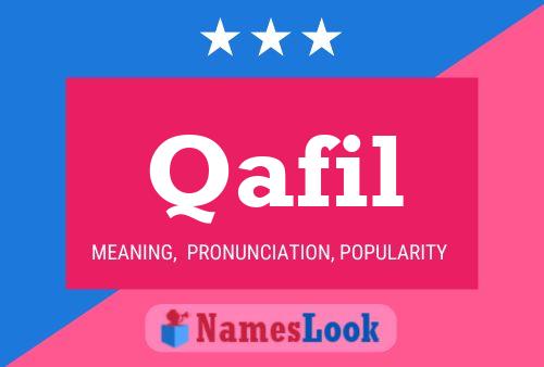 ملصق اسم Qafil