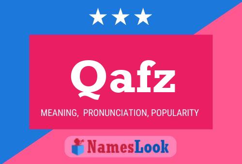 ملصق اسم Qafz