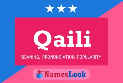 ملصق اسم Qaili