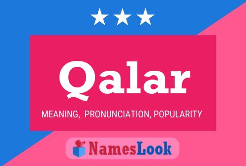 ملصق اسم Qalar