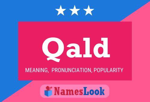 ملصق اسم Qald