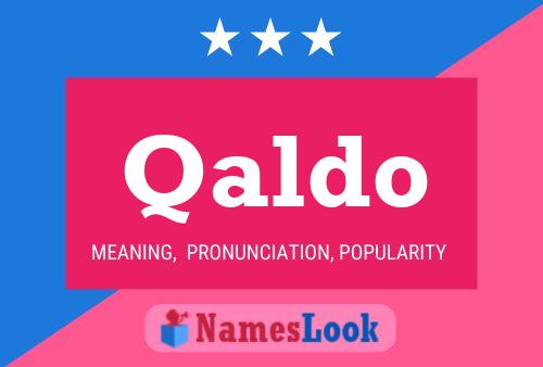 ملصق اسم Qaldo