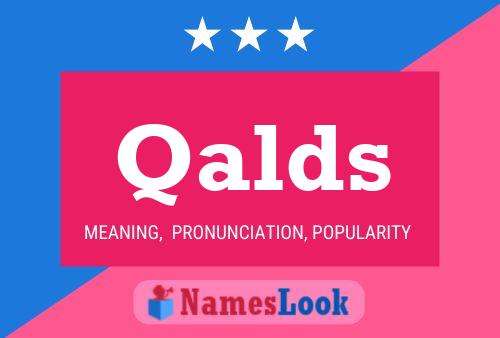 ملصق اسم Qalds