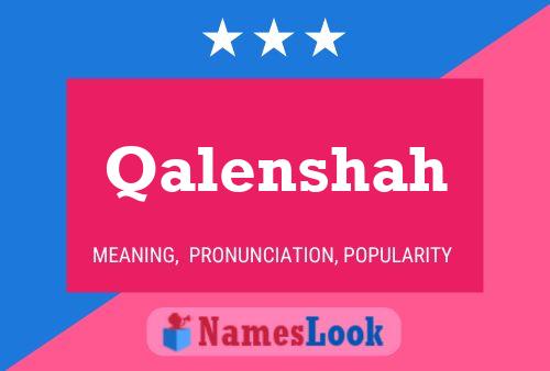 ملصق اسم Qalenshah