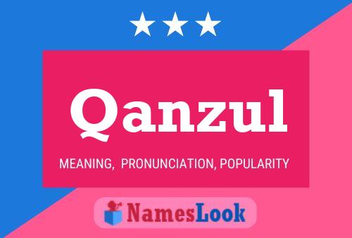 ملصق اسم Qanzul