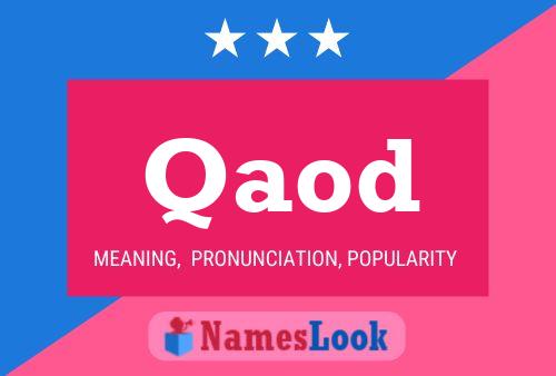 ملصق اسم Qaod