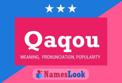 ملصق اسم Qaqou