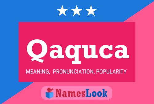 ملصق اسم Qaquca