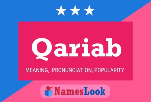 ملصق اسم Qariab