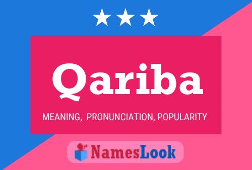 ملصق اسم Qariba