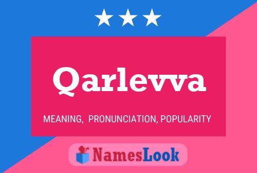 ملصق اسم Qarlevva