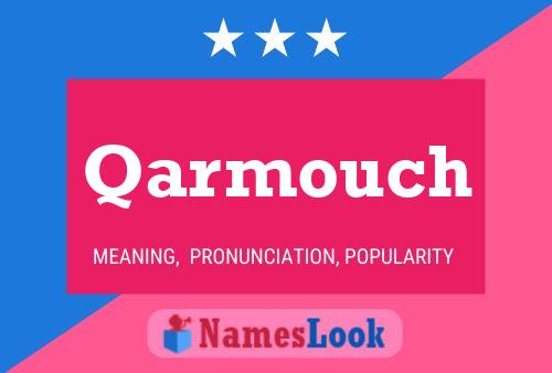 ملصق اسم Qarmouch