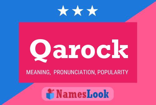 ملصق اسم Qarock