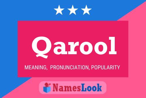 ملصق اسم Qarool