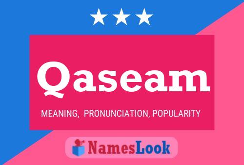 ملصق اسم Qaseam