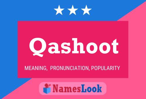 ملصق اسم Qashoot