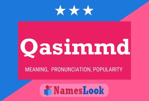 ملصق اسم Qasimmd