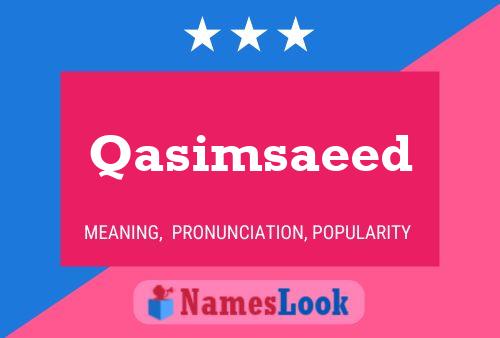 ملصق اسم Qasimsaeed