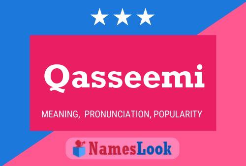 ملصق اسم Qasseemi