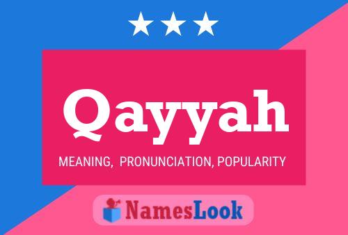 ملصق اسم Qayyah