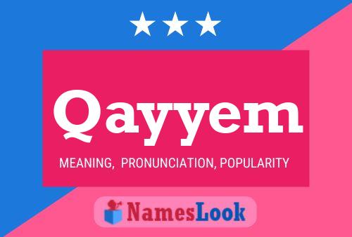 ملصق اسم Qayyem