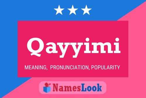 ملصق اسم Qayyimi