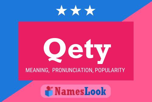 ملصق اسم Qety